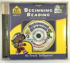 Beginning Reading, grades 1-2 School Zone 2000 - Windows 95/98/Mac CD-ROM