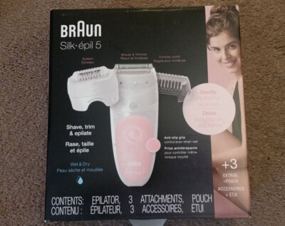 Braun Silk Epil 5 Shaver Epilator and Trimmer Model 5391