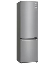 Image of LG GBB72PZEFN 70/30 Large Tall Frost Free Fridge Freezer - Stainless Steel