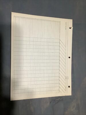 Vintage Analysis Pad Form 1038A 8.5x11 