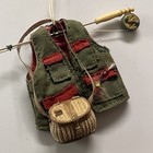 2006 Hallmark Keepsake Ornament Keeping it Reel Fishing Vest Collectible Mini