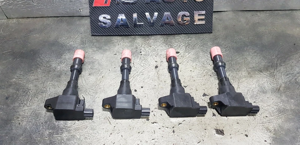 HONDA CIVIC 1.3 GASOLINA HÍBRIDO 2004 HITACHI CONJUNTO DE 4 BOBINAS DE ENCENDIDO PAQUETE CM11-109 Foto 2 de 3