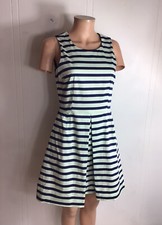 Gap Dress Nautical Stripes Side Pockets Womens 4 New
