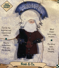 Vtg Rare Accent Design Wooden Accents 'Noah  Co." wood  wire kit ADWK 317