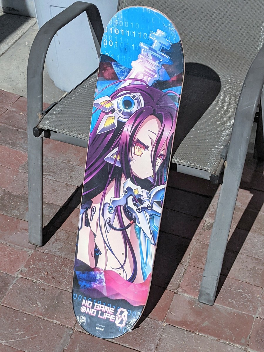 Official No Game No Life NGNL Zero Anime Skateboard Deck - Schwi