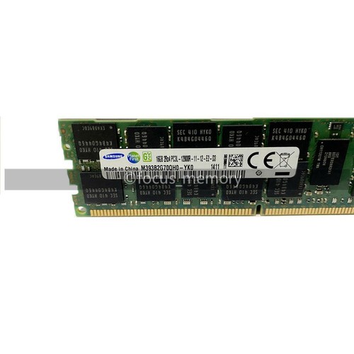 Samsung 16 GB RAM DDR3 1600 MHZ PC3L-12800R 2Rx4 REG ECC Pamięć serwera 1.35V Partia - Zdjęcie 4 z 12