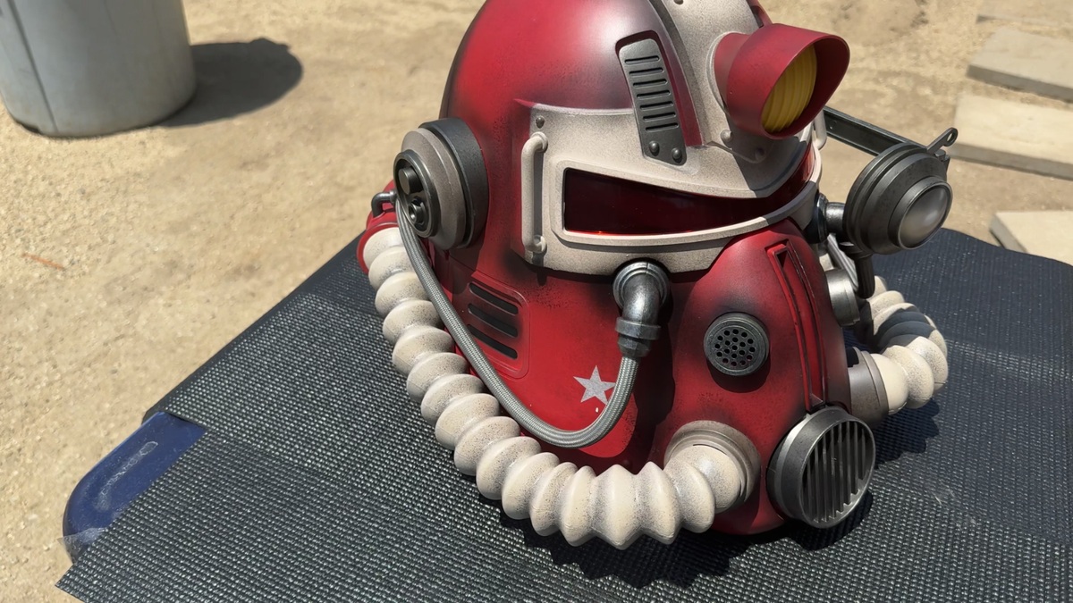 Fallout 4 Nuka Cola T-51b Power Armor Helmet | eBay