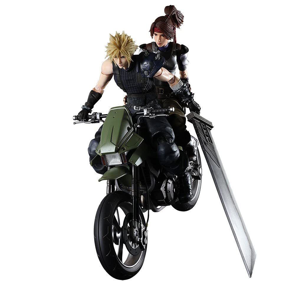 SQUARE ENIX Cloud & Bike SET F F VII movable figure