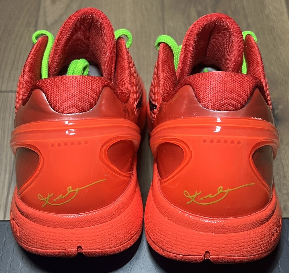 Sz 14- Brand New 2023 Zoom Kobe 6 Protro 'Reverse Grinch' FV4921