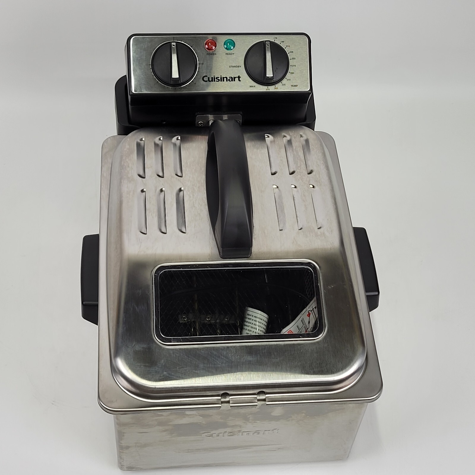 🔥Cuisinart CDF200P1 4Quarts Stainless Steel Deep Fryer 1800W SHIPS