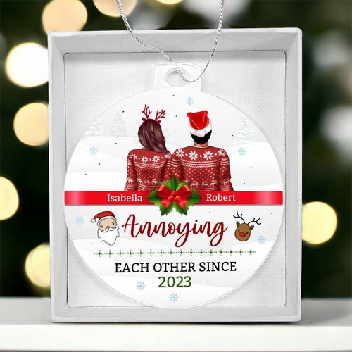 Personalized Christmas Ornament❄️, Funny Christmas Gift For Her|Him, Wife Gift! - Picture 22 of 26