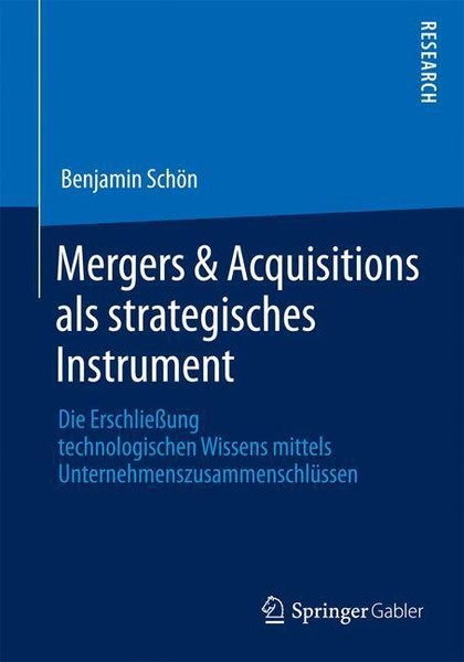 Mergers & Acquisitions Als Strategisches Instrument | Buch | 9783658025427-image