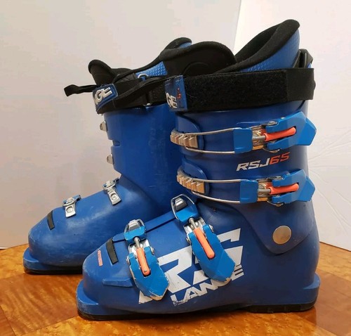 Lange JSR65 Junior Ski Boots Blue Mondopoint Size 23.5 - Picture 6 of 12