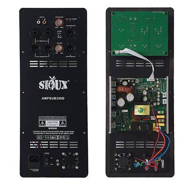 DIGITAL Aktiv-Verstärker-Endstufen SUBWOOFER Modul AMP 350 WATT RMS/8 OHM neu !!