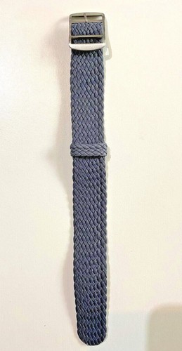 Bracelet Montre Perlon Marron 18/20/22mm - Nylon Tissé, été, Pièce Unique