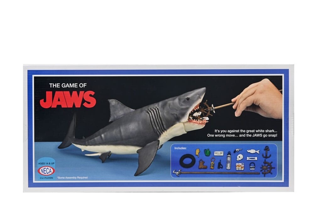 DENTS DE LA MER GAME OF JAWS BRUCE 30cm 50TH ANNIV NECA