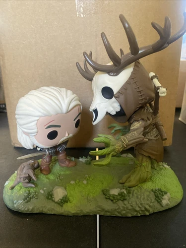 Funko Pop! Games The Witcher 3 Wild Hunt Geralt Vs Leshen #555