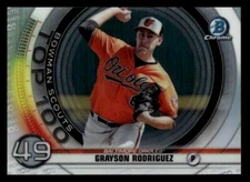 2020 Bowman Grayson Rodriguez BTP-49 Top 100 Refractor | Baltimore Orioles