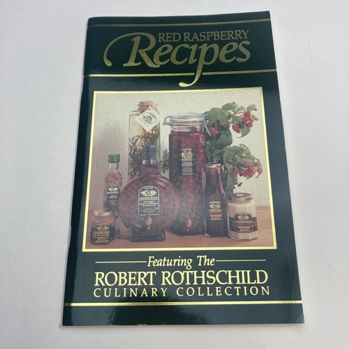 Red Raspberry Recipes Robert Rothschild Farm Advertising Recipe Booklet - Picture 1 of 6