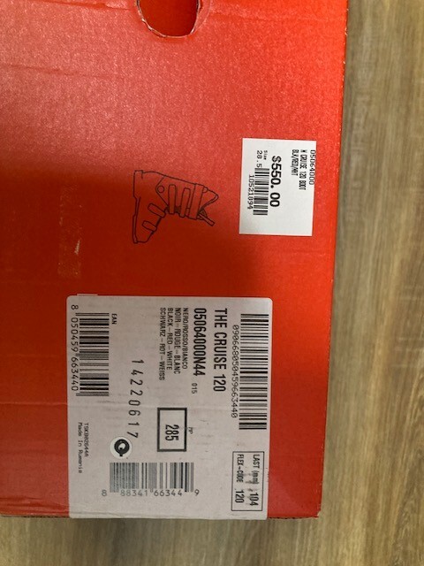 SALOMON Scarponi da sci uomo Nordica Cruise 120 taglia 28 5