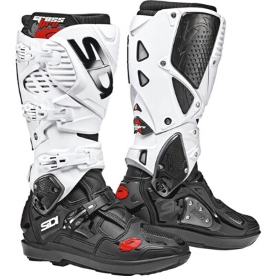 Sidi Crossfire 3 SR Boots, Black/White