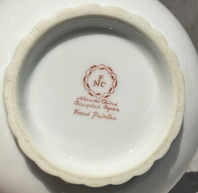 Narumi Bone China Tea Set Teapot Creamer Sugar Bowl Cups Saucers