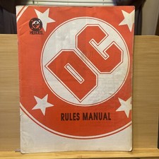DC Heroes- Rules Manual Role Playing Game Manual Only 1990