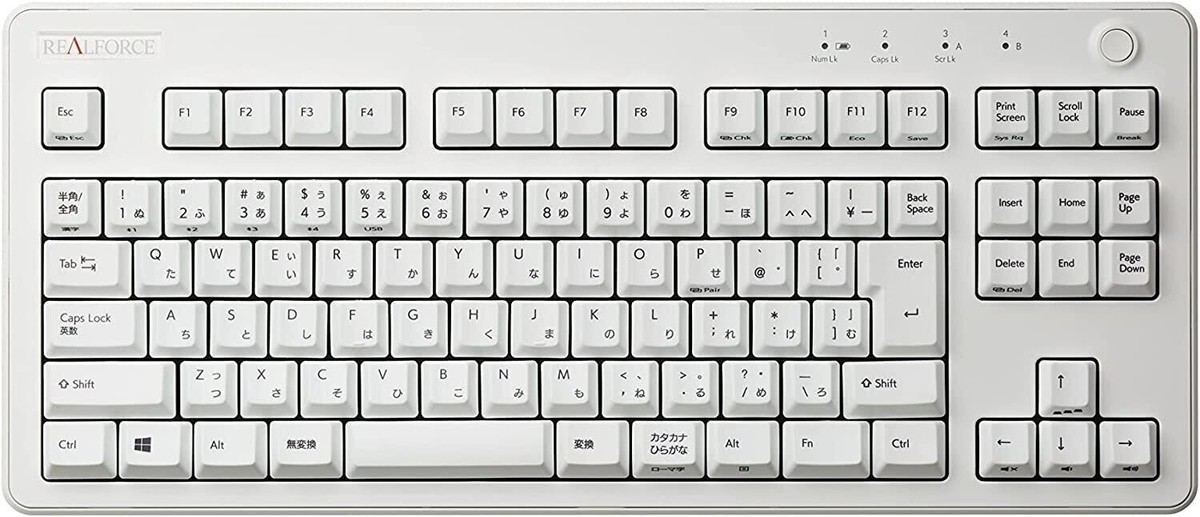 Topre REALFORCE R3 / R3HC23 Bluetooth 5.0 JP Layout 91 Keys