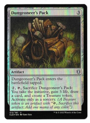 MTG Dungeoneer's Pack FOIL Battle for Baldur's Gate (CLB) Uncommon #312 Unplayed