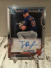 2021 Bowman Chrome 1st Jose Butto Base Auto Mets HOT ROOKIE RC Autograph C2