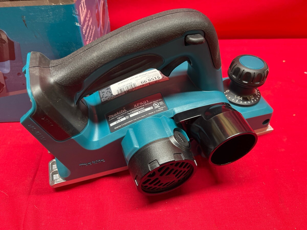 Makita XPK01Z 18V LXT LithiumIon Cordless 31/4" Planer, 15,000 RPM (SS2120715) eBay