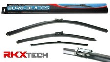 RKX Front + Rear Windshield Wiper Blades set of 3 OE fit FOR AUDI Q8 SQ8 2020 + 