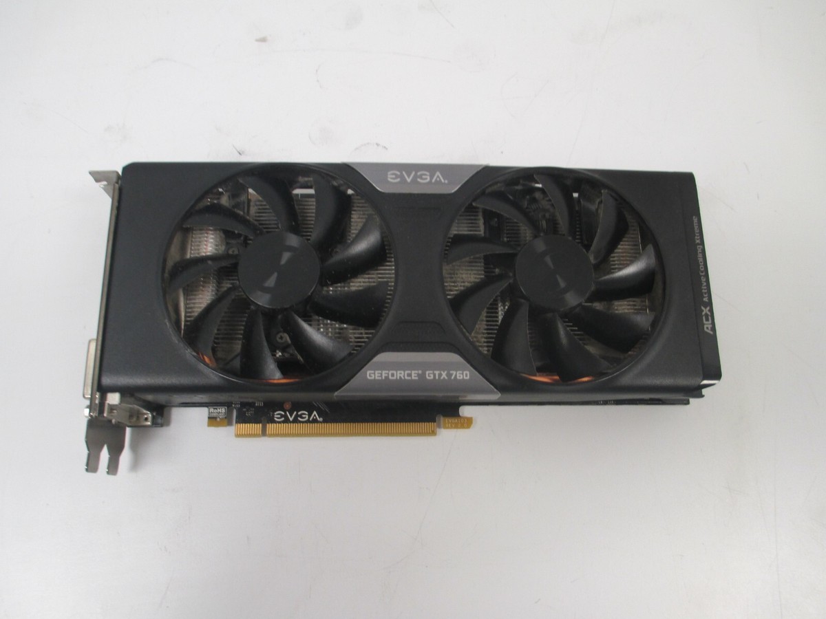 EVGA NVIDIA SC ACX GeForce GTX 760 2gb Video Graphics Card for