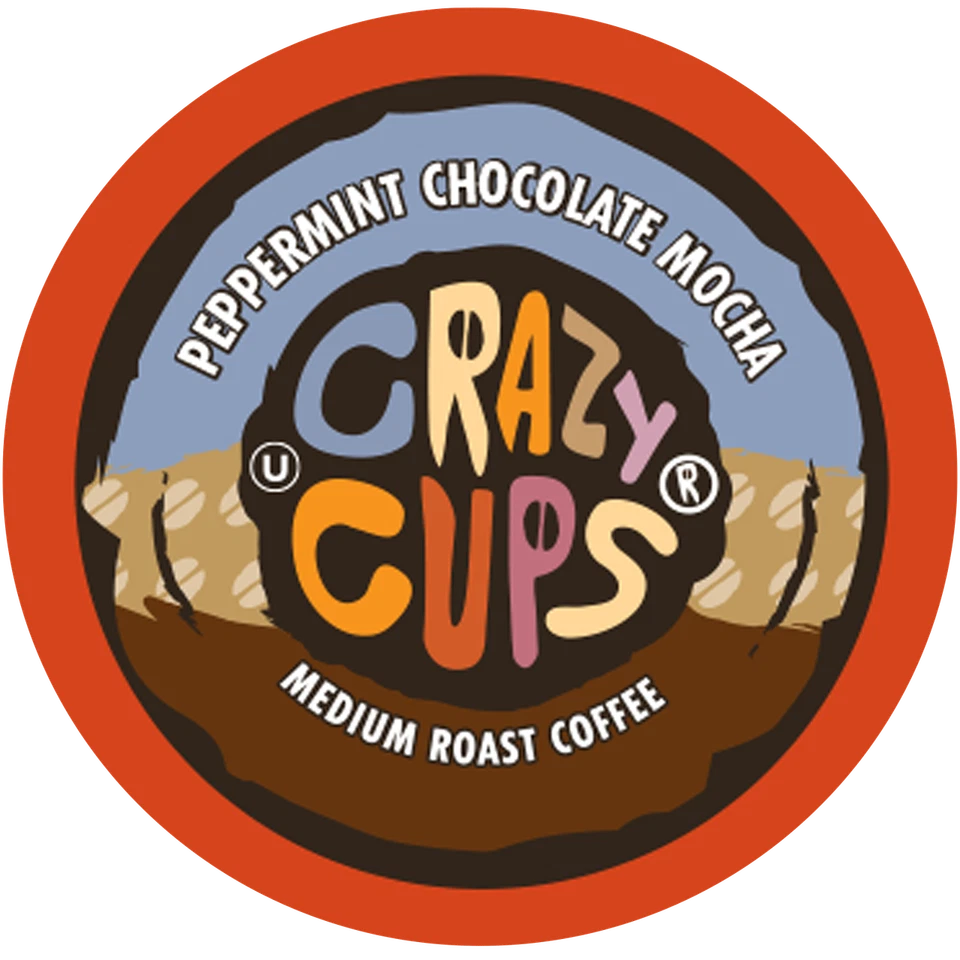 Crazy Cups Peppermint Chocolate Mocha Coffee 22 to 110 Keurig Kcup Pick Any Size - Image 4 of 4