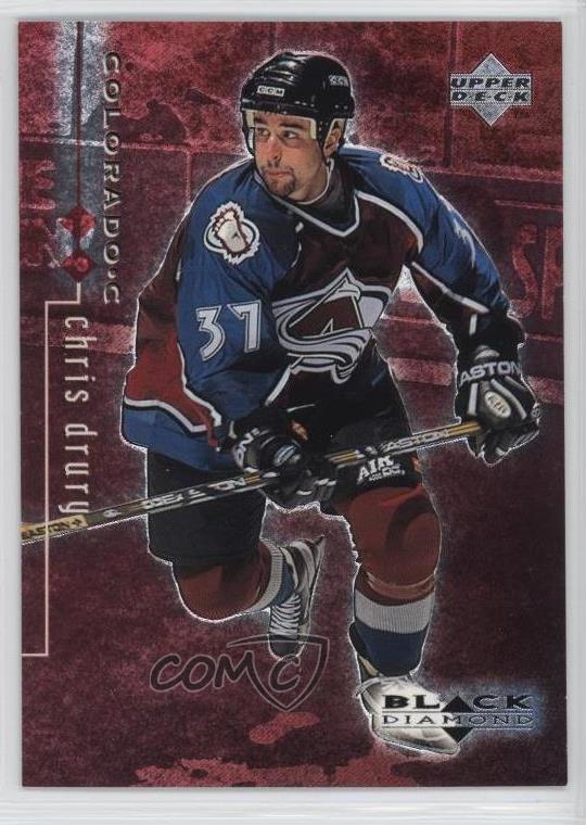 1998-99 Upper Deck Black Diamond Double Diamond /2000 Chris Drury #24