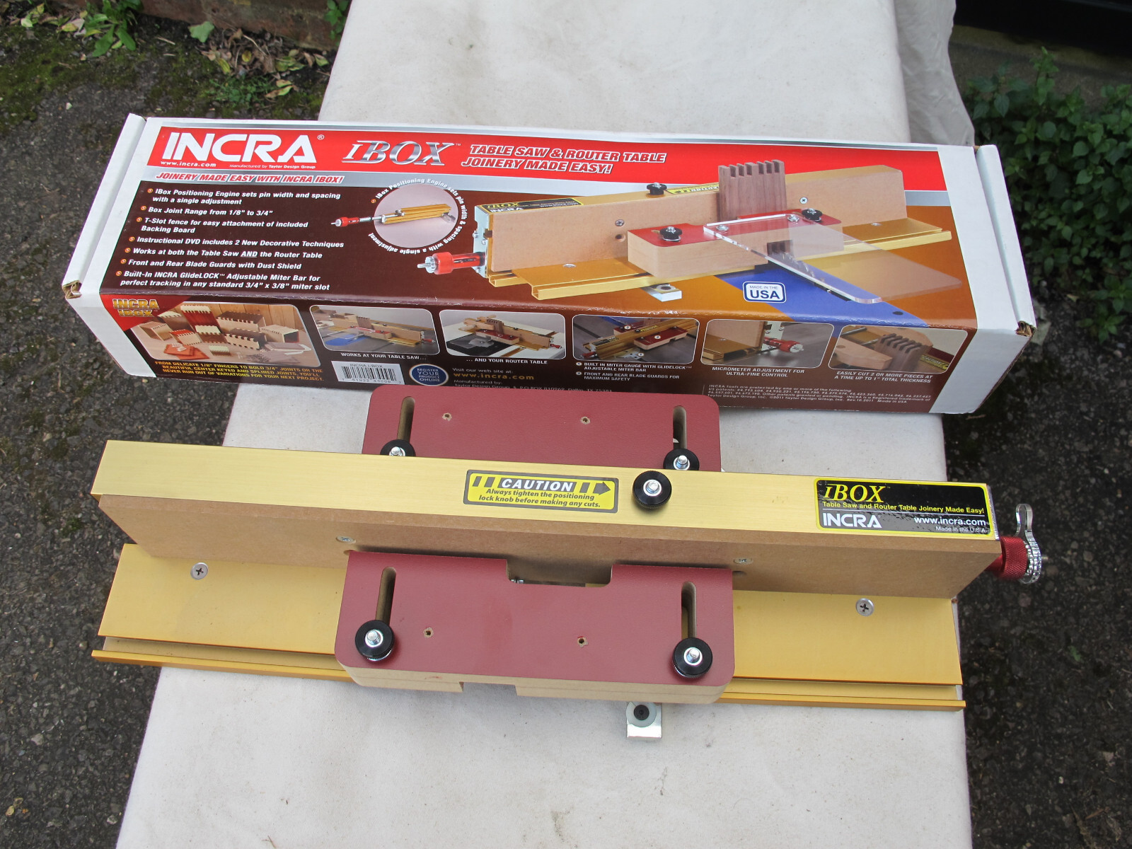 Incra IBox Finger Joints Jig Boxed in Excellent Condition eBay