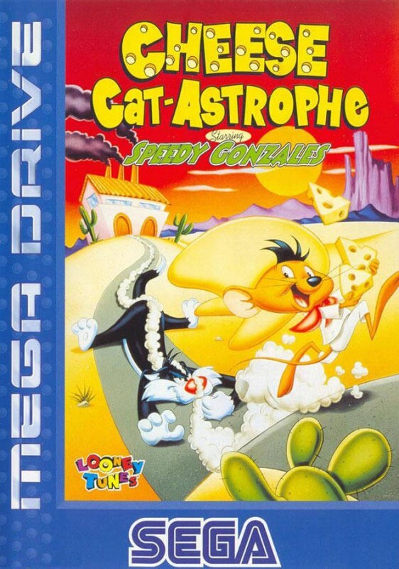 SEGA Mega Drive Spiel - Cheese Cat-Astrophe starring Speedy Gonzales mit OVP