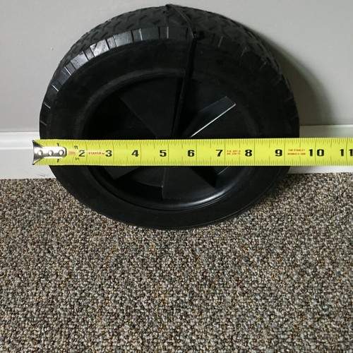 9.75-Inch Lawn Mower Zero Turn Tractor Pneumatic Tire & Wheel NEW - Picture 2 of 3