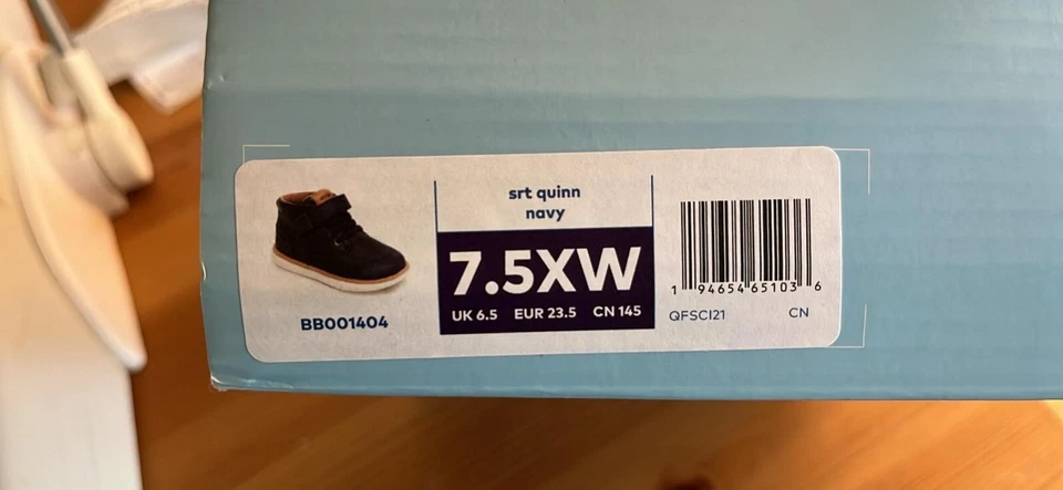 Stride Rite SRT Quinn 7.5XW Niños Zapatos Nuevos con etiquetas Foto 2 de 4