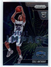 Cole Anthony 2020-21 Panini Prizm Instant Impact RC #12 Rookie Magic