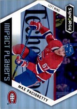 2017-18 Upper Deck Synergy Impact Players Max Pacioretty #IP43