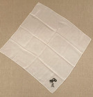 Very Chic 50's Motif Chiffon Scarf  37" Square — photo 3