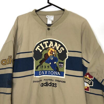 Vintage Adidas Daytona Titans Football Sweatshirt Large 90's | eBay