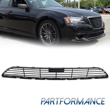 Fit 2011-2014 Chrysler 300 Bumper Face Bar Lower Grille Matte Black 68236971AA