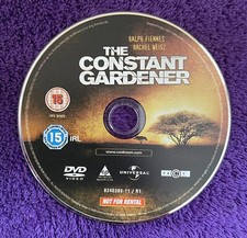 The Constant Gardener DVD Thriller 2006 Ralph Fiennes Disc Only FREE UK P&P