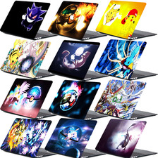 Bellissima custodia rigida gommata cartone animato Pokemon GO portachiavi per nuovo Macbook Pro Air