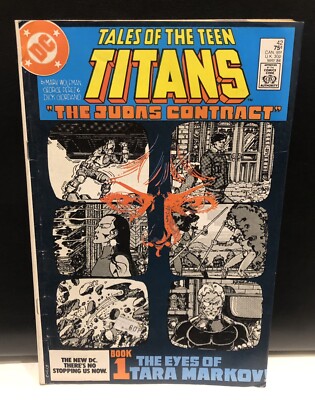 TALES OF THE TEEN TITANS #42 Comic Dc Comics 1st App Jericho Diamond Insert