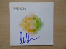 Schiller autograph signed CD booklet "Breathless"