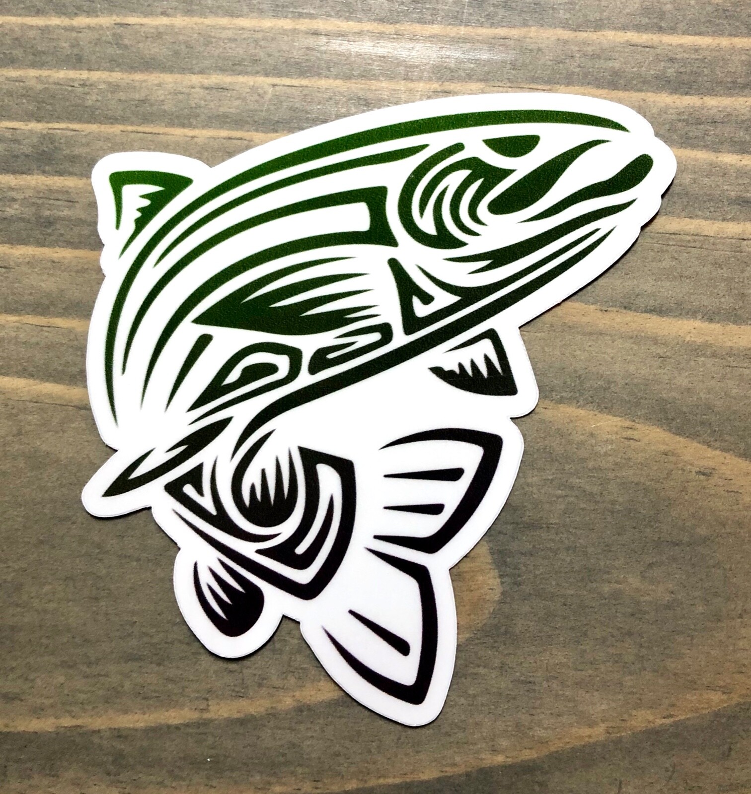 Trout Sticker Decal Tribal 3
