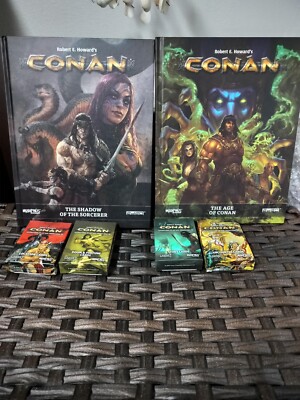 CONAN 2d20 RPG Modiphius Bundle The Shadow of the Sorcerer The Age Of Conan Plus